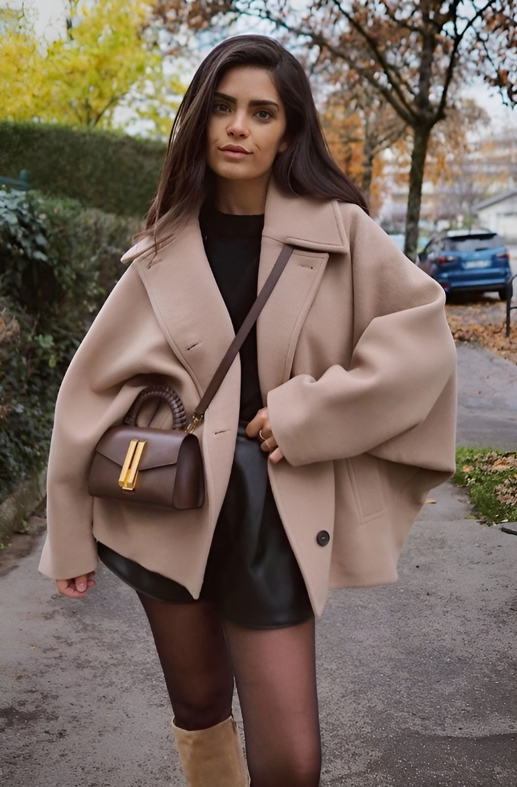 Lizzy | Veste en laine oversized tendance