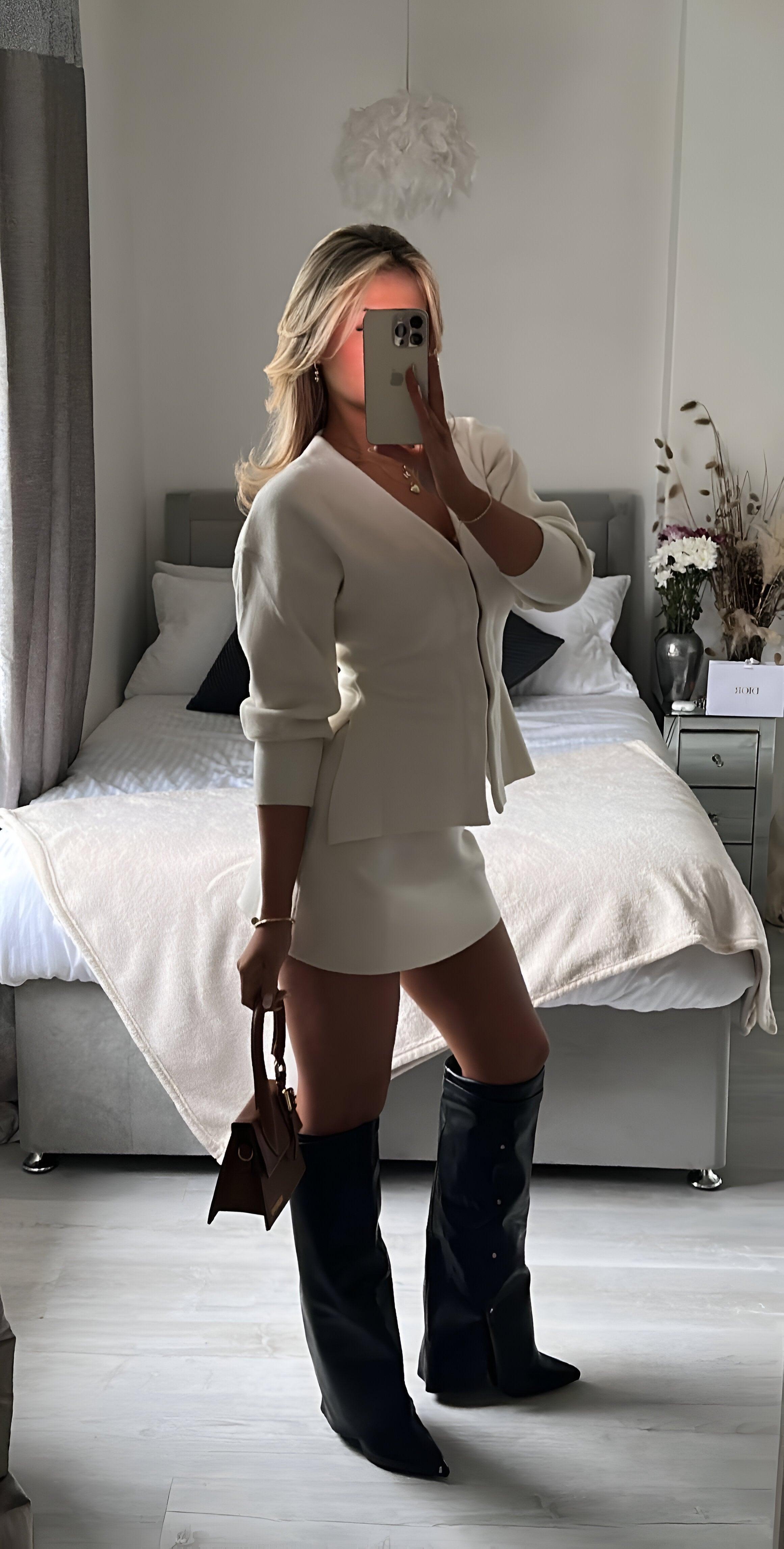 Iduna - Ensemble élégant en tricot