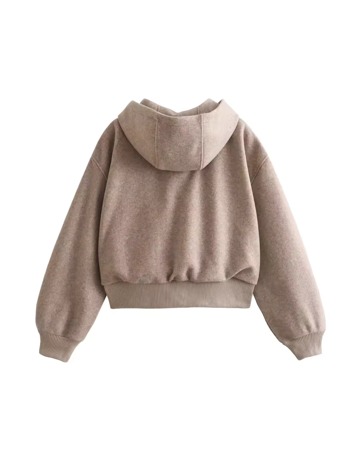 Veste en Laine Croppée Aria