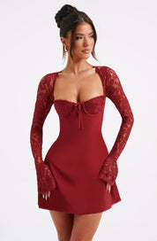 ALIX | ROBE COURTE EN DENTELLE