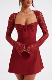 ALIX | ROBE COURTE EN DENTELLE