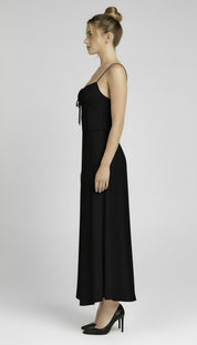 Divina - Robe longue à bretelles spaghetti